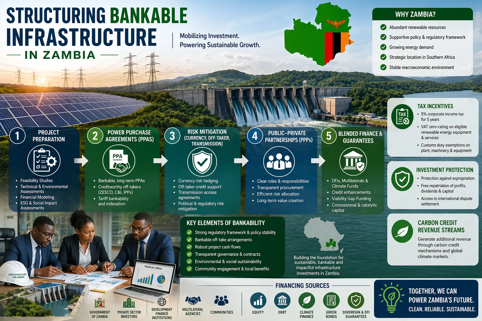 The 2026–2027 PPP Pipeline: Structuring Bankable Infrastructure Deals in Zambia